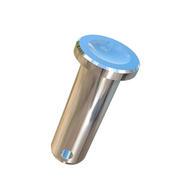 Allied Titanium Clevis Pin, 1/4 in Dia, 5/8 in Usable Lg, Titanium 0009779 - main